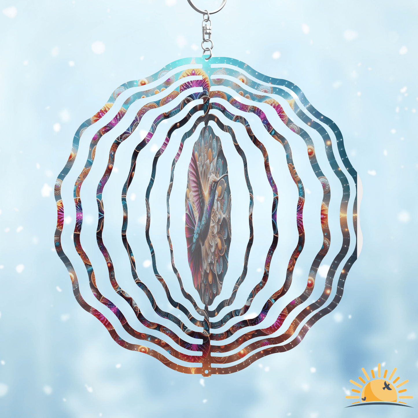 Butterfly Wind Spinner |Bright Butterfly Outdoor Decor – Personalized Wind Spinner by Sunrise Keepsakes