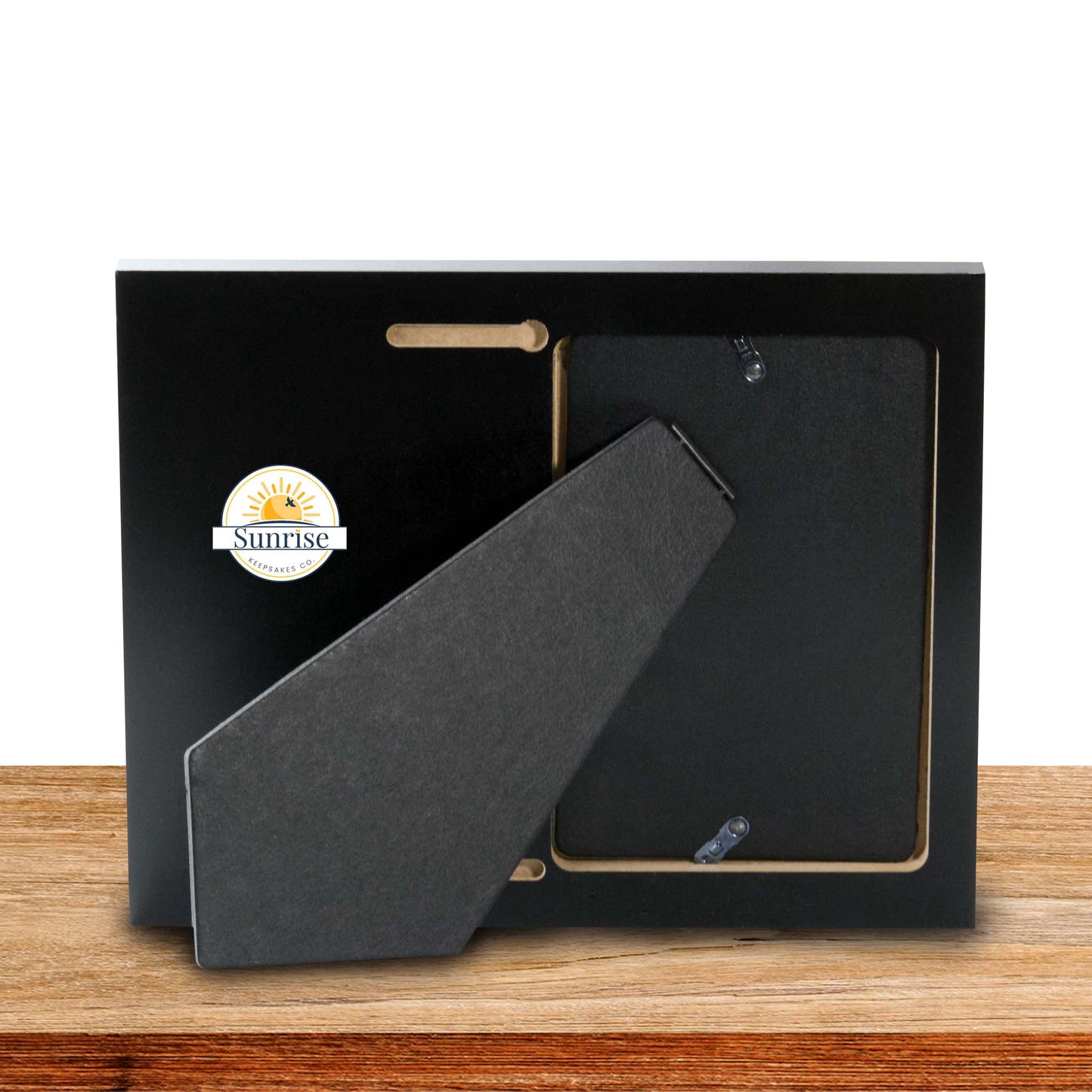 Back of Christmas in Heaven Memorial Photo Frame