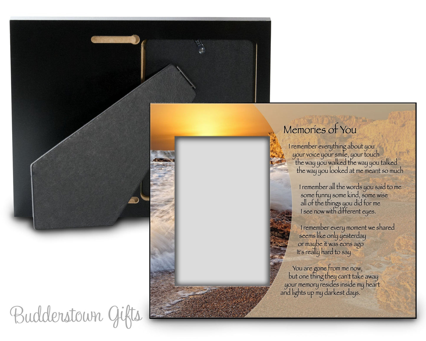 Memories of you - 8x10 Frame - Sympathy Gift - Memorial Frame – Personalized Sympathy Gifts by Sunrise Keepsakes
