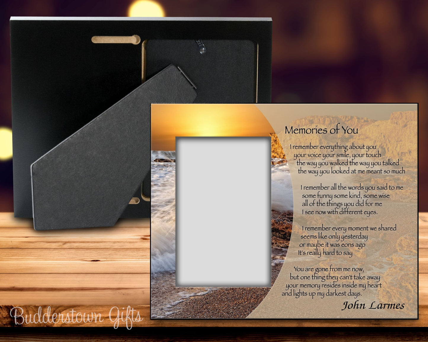 Memories of you - 8x10 Frame - Sympathy Gift - Memorial Frame – Personalized Sympathy Gifts by Sunrise Keepsakes