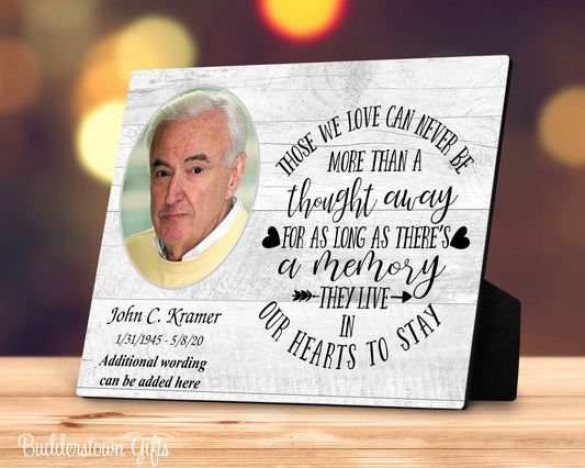 Those we love, remembrance, tribute, Memorial Frame – Personalized Sympathy Gifts by Sunrise Keepsakes