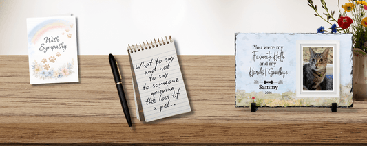 What to Say (and Not to Say) When Someone Loses a Pet - Kim | Sunrise Keepsakes Co.