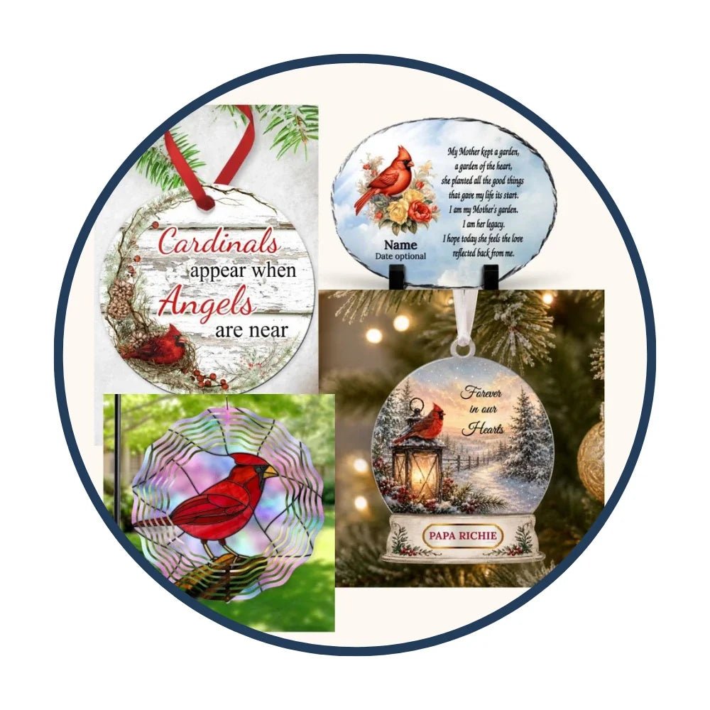 Cardinal Memorial Gifts - Sunrise Keepsakes Co.