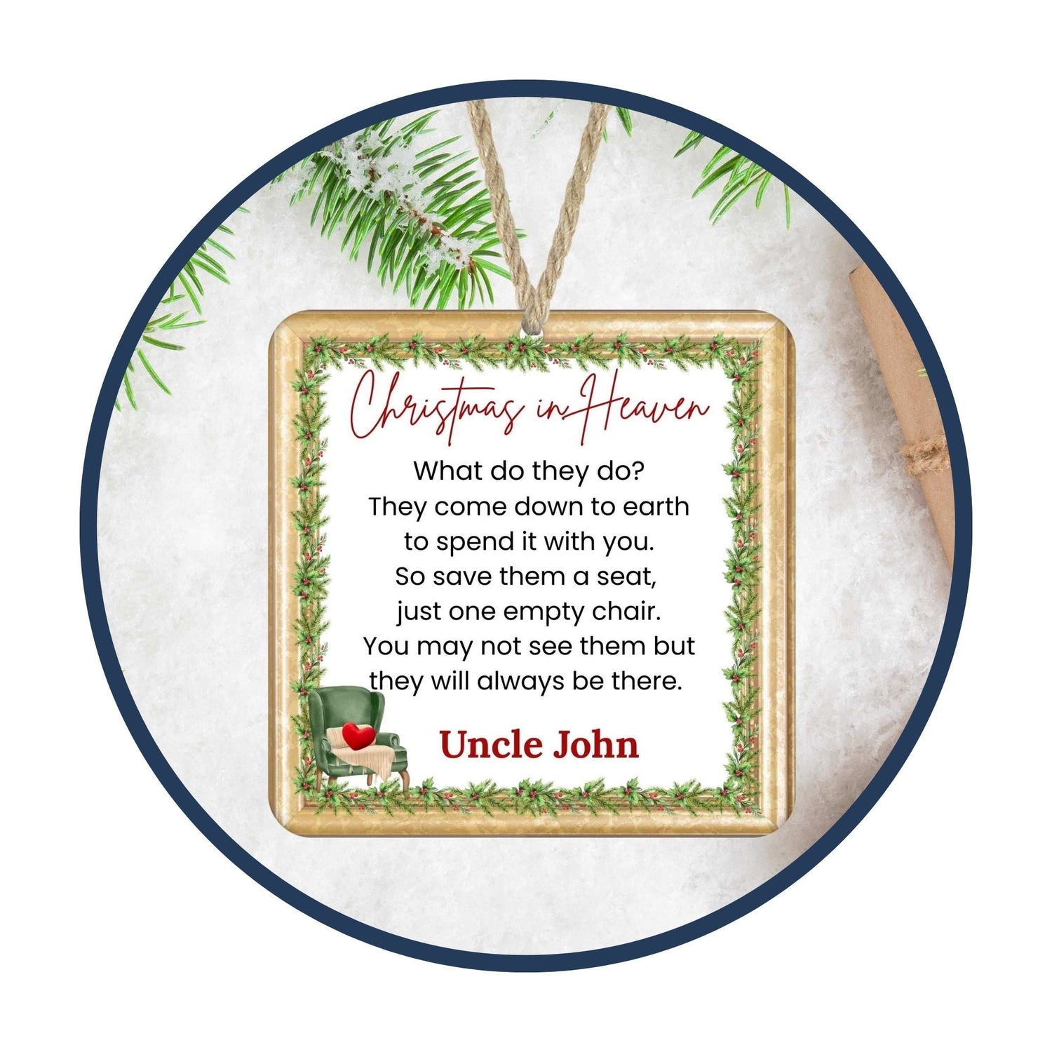 Christmas In Heaven - Sunrise Keepsakes Co.