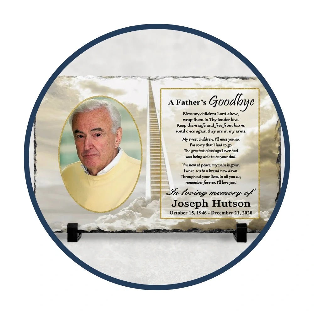 Loss of Father Memorial Gifts - Sunrise Keepsakes Co.