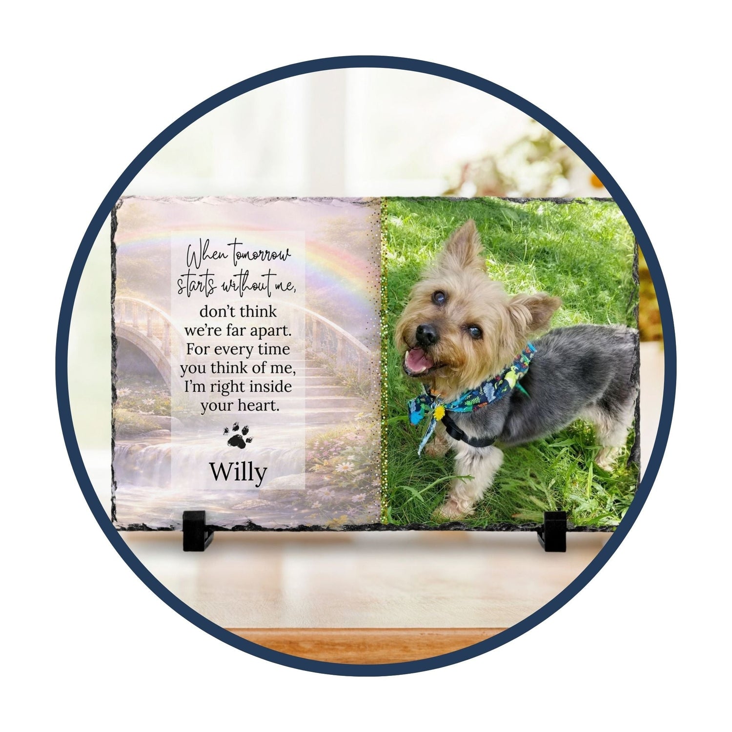 Pet Loss Frames & Plaques - Sunrise Keepsakes Co.