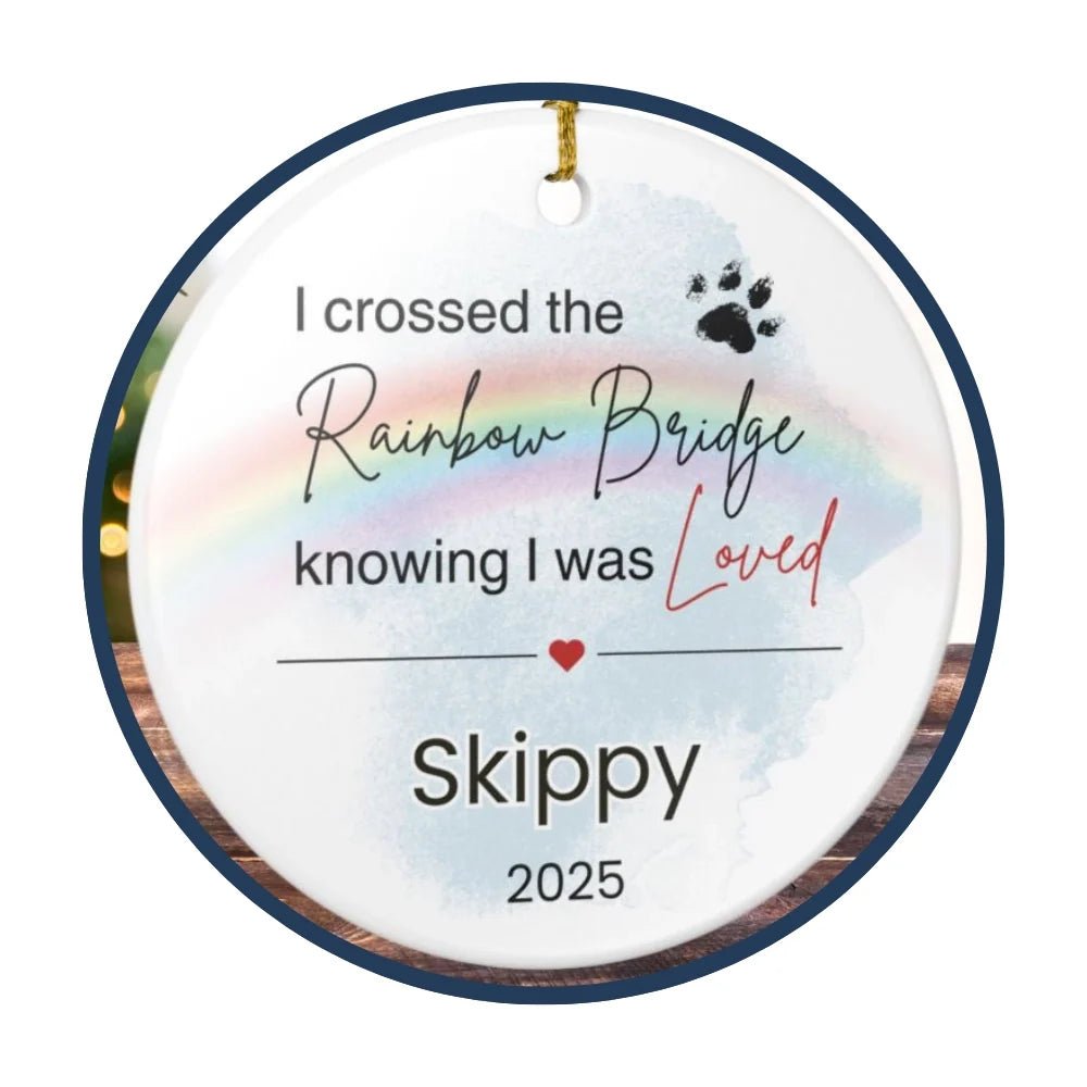 Pet Memorial Ornaments - Sunrise Keepsakes Co.
