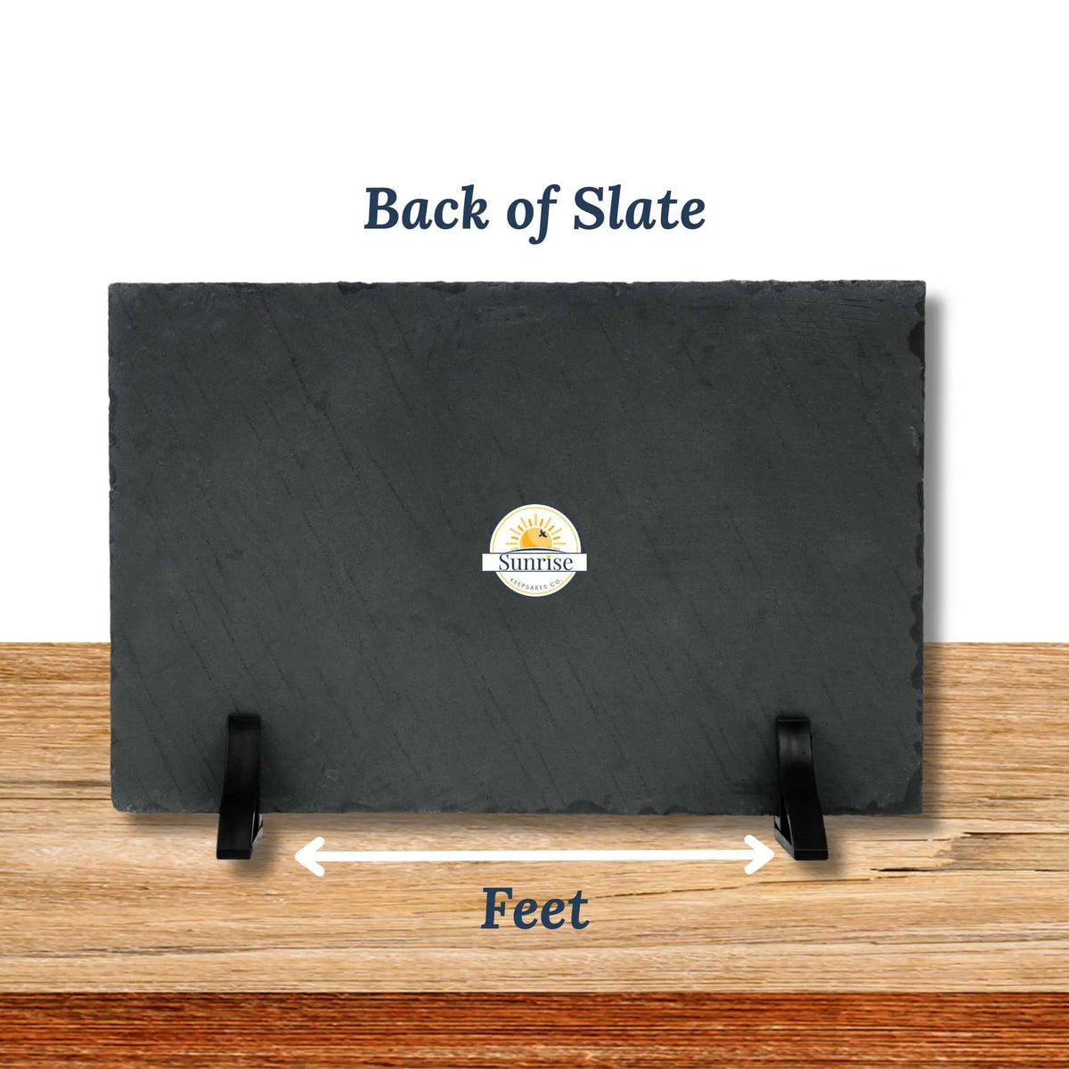 back of slate