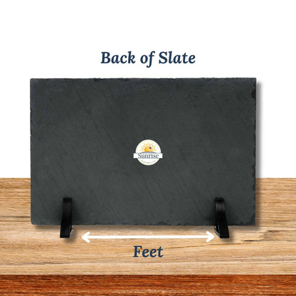 back of slate