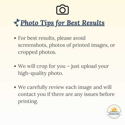 Photo tips for best results