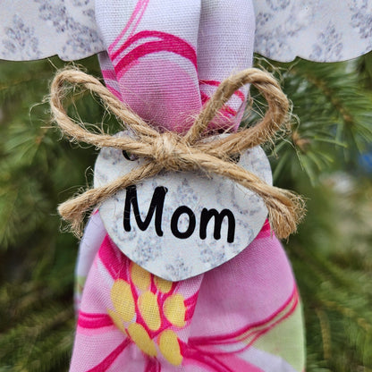 Angel Memorial Ornament - Clothing Keepsake Angel - Memorial Keepsake – Personalized Memorial Ornament by Sunrise Keepsakes