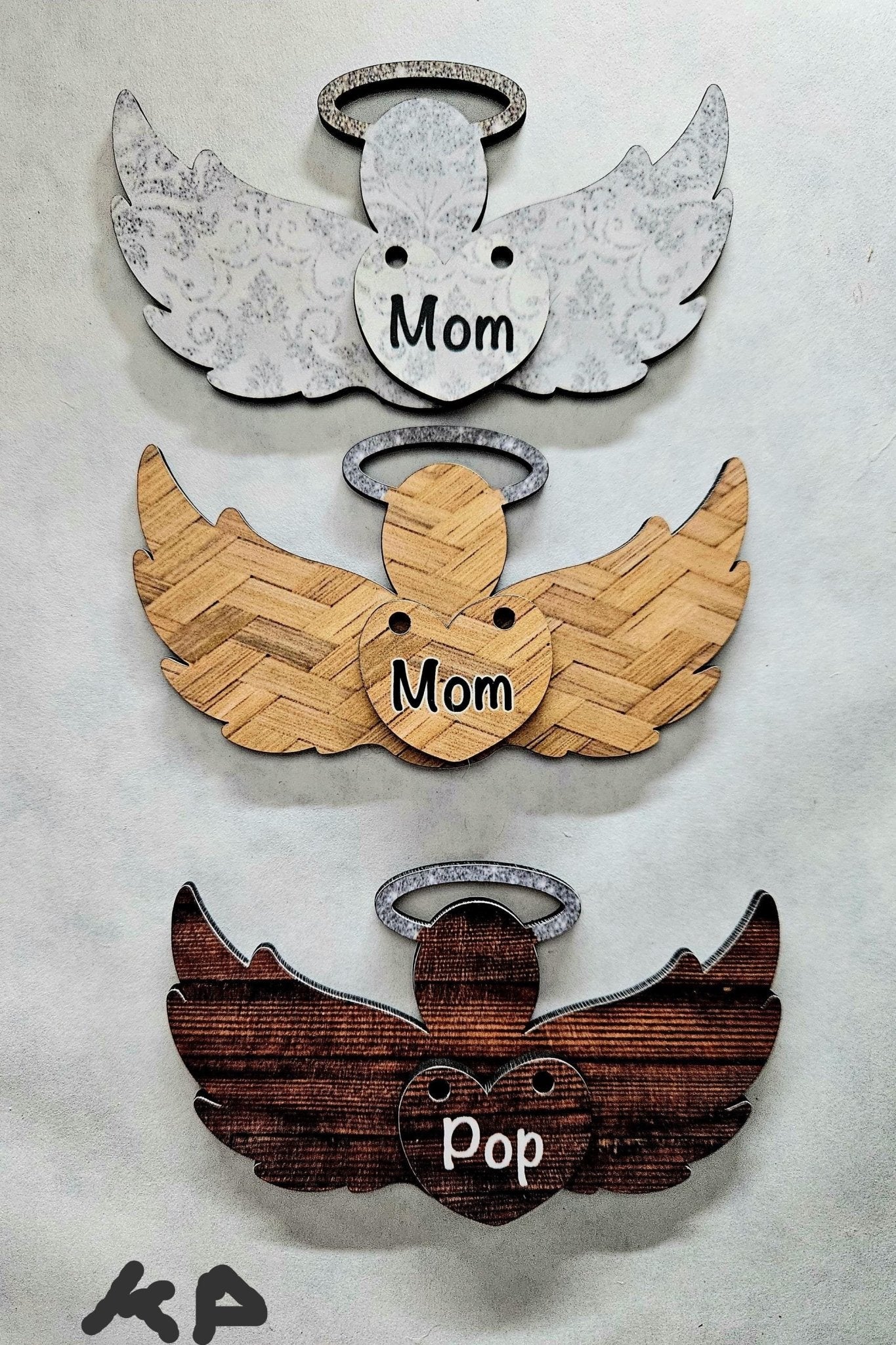 Angel Memorial Ornament - Keepsake from Loved One's Clothing – Personalized Memorial Ornament by Sunrise Keepsakes