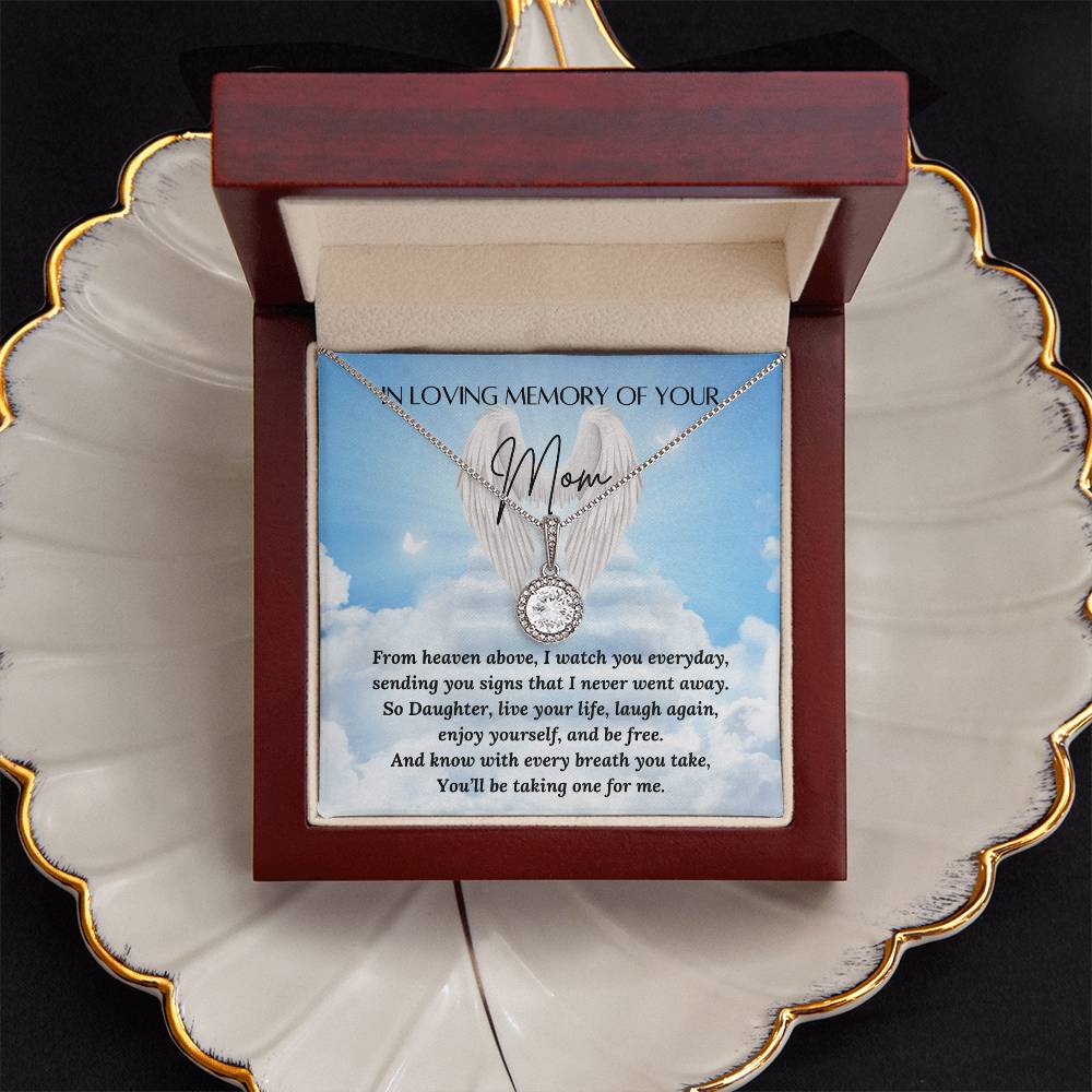 Loss of a Mother - From Heaven - Mother to Daughter - Mother's Day Jewelry – Personalized Jewelry by Sunrise Keepsakes