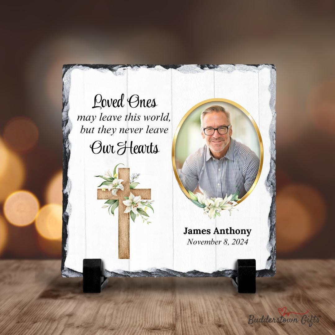Memorial Photo Gift - Personalized Sympathy Gift, Loss of a Loved One – Personalized Sympathy Gifts by Sunrise Keepsakes