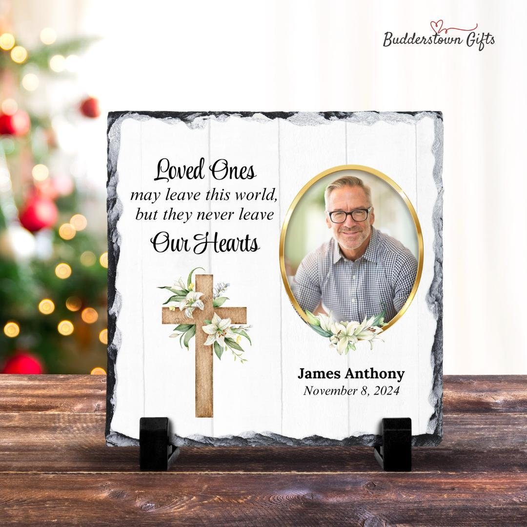 Memorial Photo Gift - Personalized Sympathy Gift, Loss of a Loved One – Personalized Sympathy Gifts by Sunrise Keepsakes