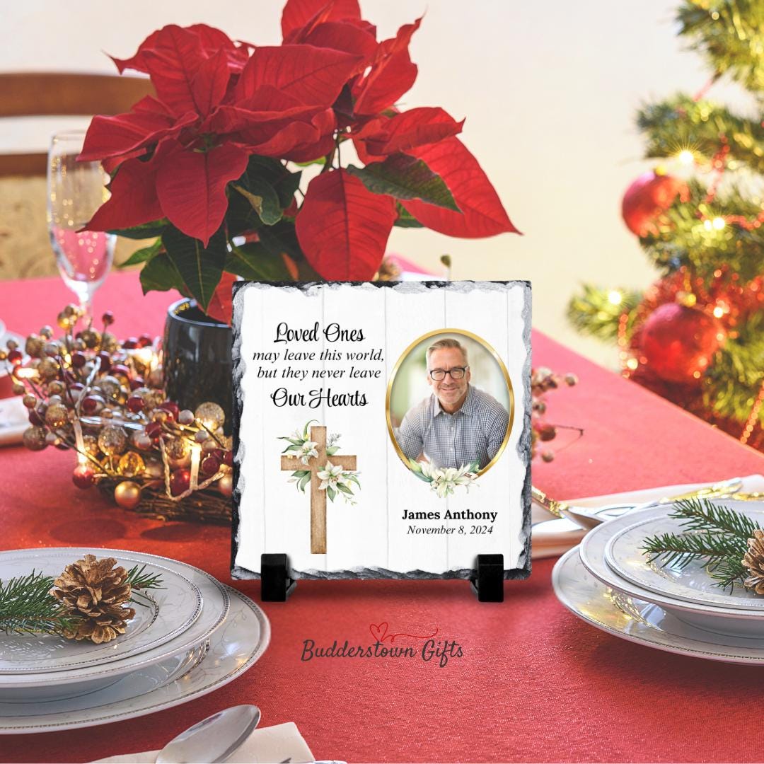 Memorial Photo Gift - Personalized Sympathy Gift, Loss of a Loved One – Personalized Sympathy Gifts by Sunrise Keepsakes