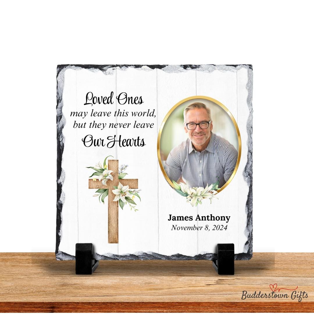 Memorial Photo Gift - Personalized Sympathy Gift, Loss of a Loved One – Personalized Sympathy Gifts by Sunrise Keepsakes