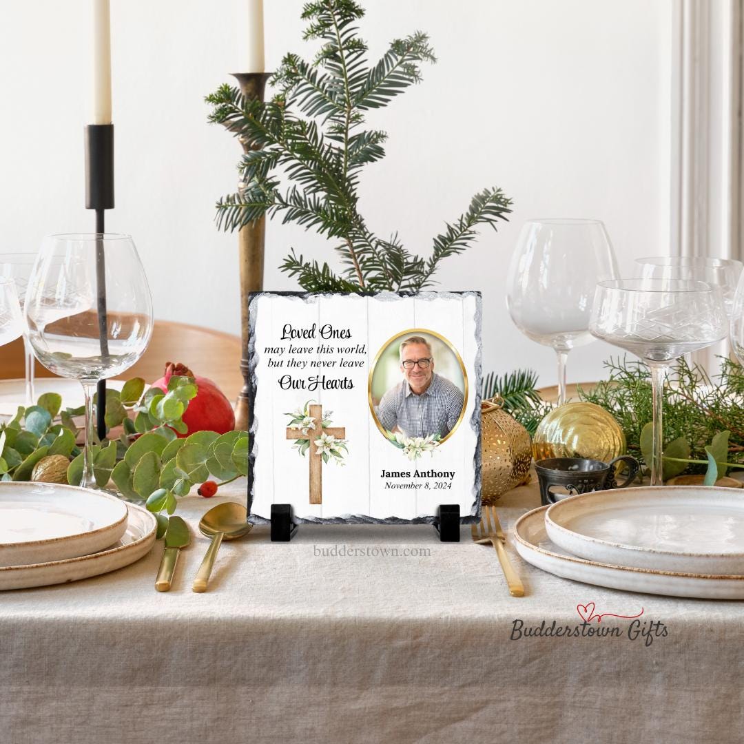 Memorial Photo Gift - Personalized Sympathy Gift, Loss of a Loved One – Personalized Sympathy Gifts by Sunrise Keepsakes