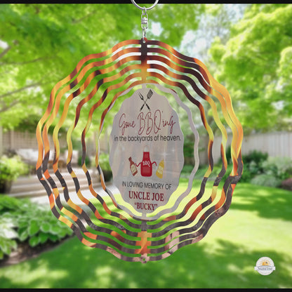 Memorial Wind Spinner – Gone BBQ’ing