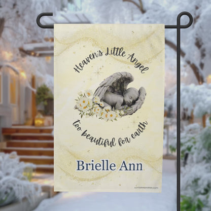Baby Loss Memorial Garden Flag – Personalized Tribute