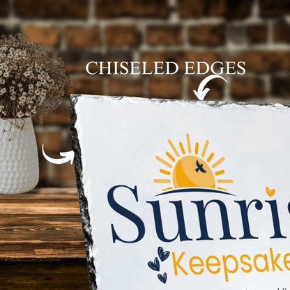 When Tomorrow Comes - Memorial Plaque Sympathy Gift – Personalized Sympathy Gifts by Sunrise Keepsakes