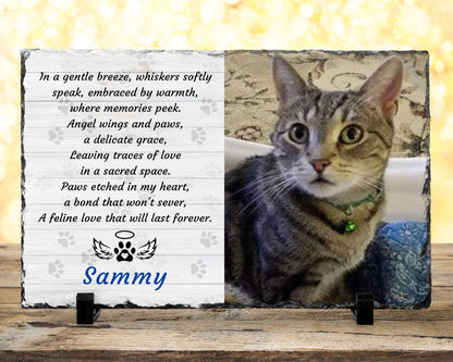 Loss of Cat, Cat Memorial, Gift for loss of Cat, Gift for Pet Loss, Pet Sympathy – Personalized pet memorial by Sunrise Keepsakes