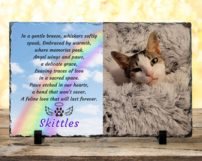 Loss of Cat, Cat Memorial, Gift for loss of Cat, Gift for Pet Loss, Pet Sympathy – Personalized pet memorial by Sunrise Keepsakes