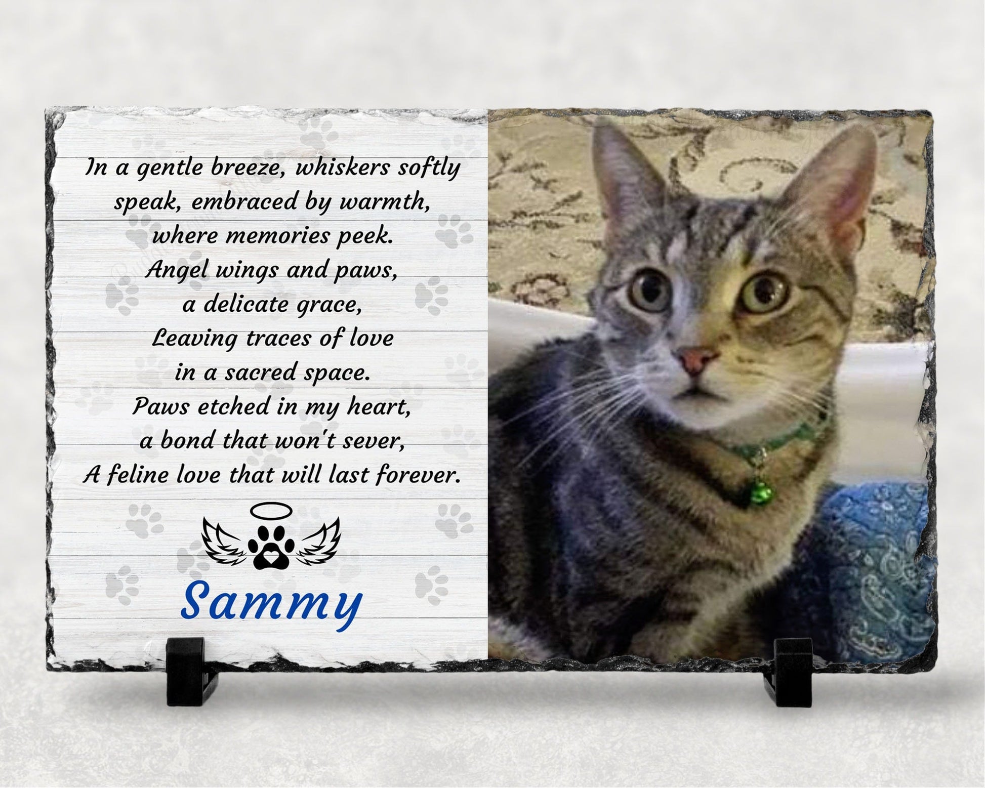 Loss of Cat, Cat Memorial, Gift for loss of Cat, Gift for Pet Loss, Pet Sympathy – Personalized pet memorial by Sunrise Keepsakes