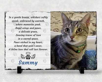 Loss of Cat, Cat Memorial, Gift for loss of Cat, Gift for Pet Loss, Pet Sympathy – Personalized pet memorial by Sunrise Keepsakes