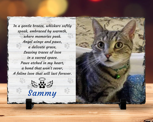 Loss of Cat, Cat Memorial, Gift for loss of Cat, Gift for Pet Loss, Pet Sympathy – Personalized pet memorial by Sunrise Keepsakes