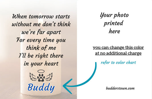 Loss of Dog Sympathy Gift, Dog Memorial, Cat Memorial, Gift for Pet Loss, Pet Sympathy – Personalized pet memorial by Sunrise Keepsakes
