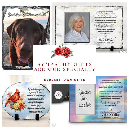 Memorial Plaque, Remembering You, Sympathy Gift, Loss of a Loved One, Remembrance Gift, Personalized Memorial – Personalized Sympathy Gifts by Sunrise Keepsakes