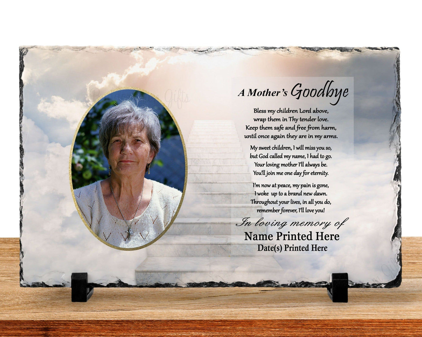Memorial Stone, Loss of Mother, Sympathy Gift, Loss of Mother Sympathy Gift, Personalized Memorial – Personalized Sympathy Gifts by Sunrise Keepsakes