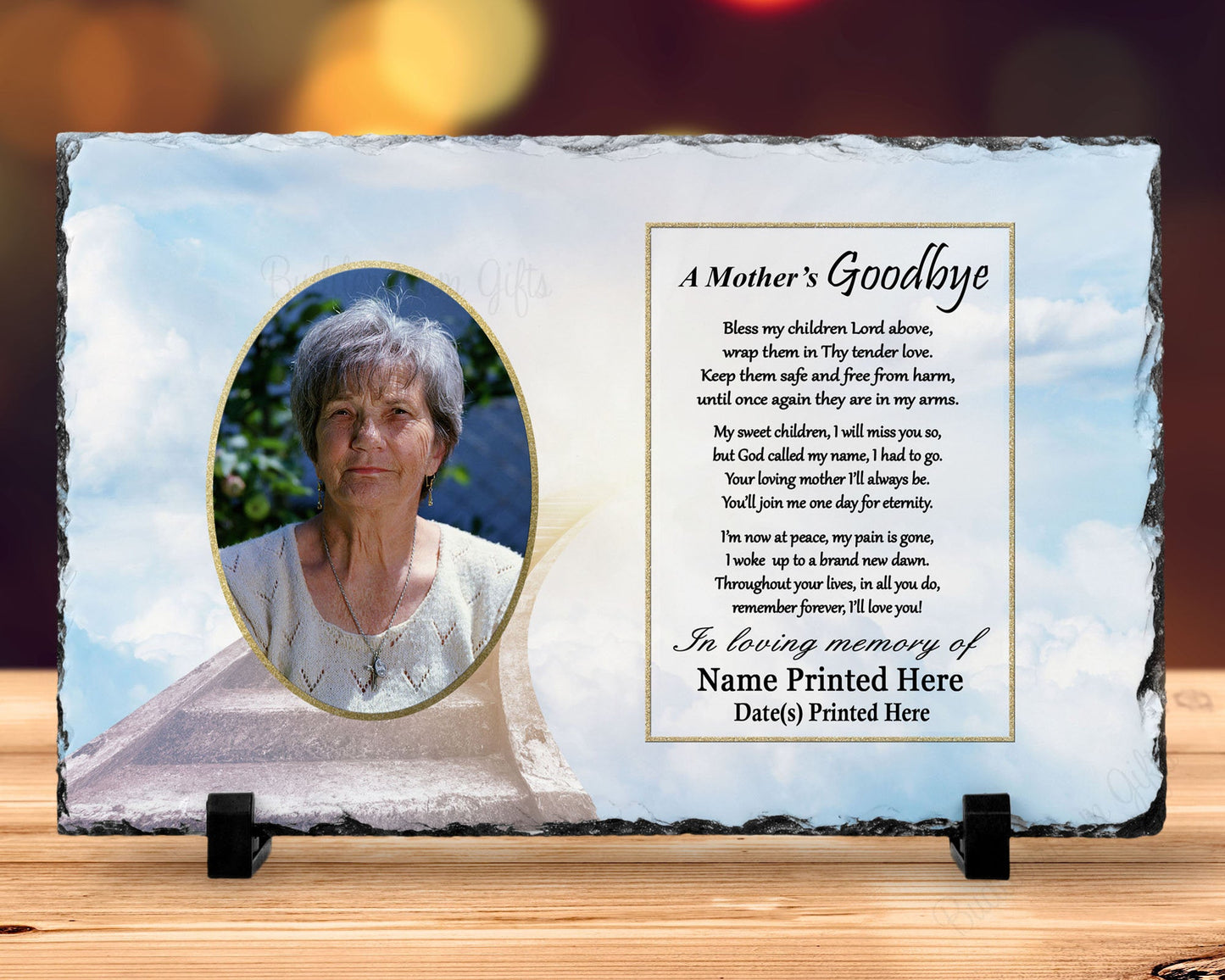 Sympathy Gift, Mom Memorial, Loss of Mother, loss of mother gift – Personalized Sympathy Gifts by Sunrise Keepsakes